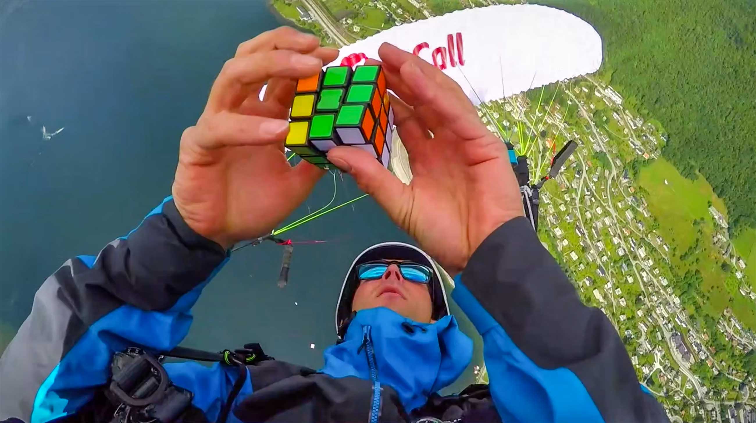 Tumbling Rubik's Cube